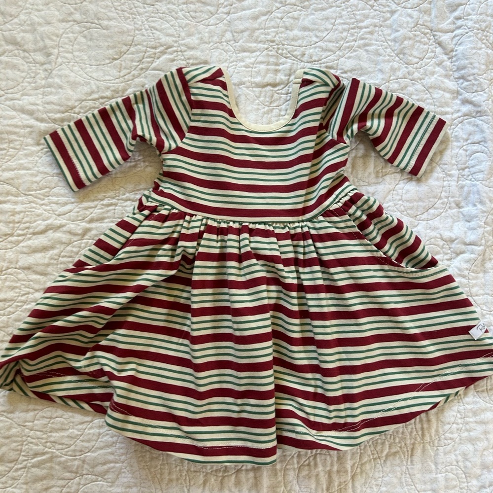 Ruffle Butts Infant Holiday Dress